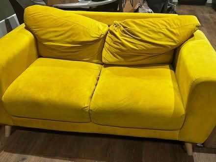Photo of free Yellow sofa (Leeds LS11) #1