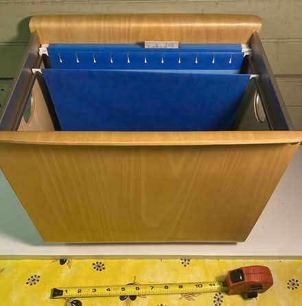 Photo of free File storage box (Nr Fresh Pond & Mt Auburn Cem.) #2