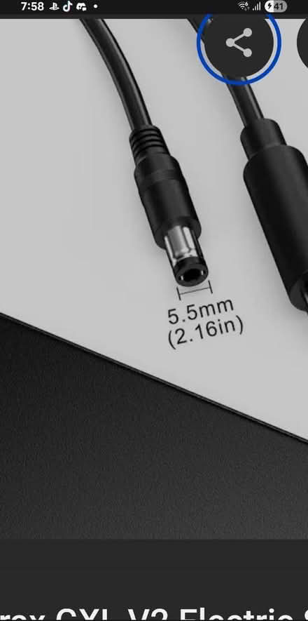 Photo of 42V Brick Charger (5.5MM) (Leeds, West Yorkshire, LS8) #1