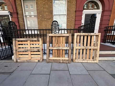 Photo of free 3 Pallets (Marylebone W1U) #1