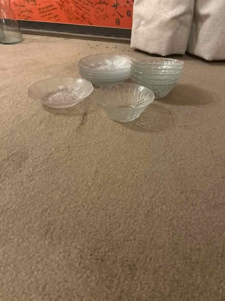 Photo of free Glass dessert dishes (South Oxfordshire OX9) #2