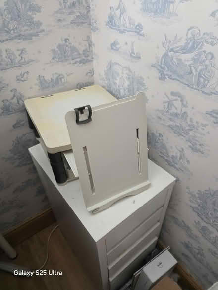 Photo of free Monitor raiser with doc holder and drawer (Brasside DH1) #2