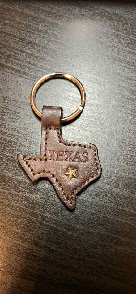 Photo of free Texas leather key chain (Near Marshall Road School) #1
