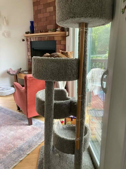 Photo of free Used Cat Condo, repaired (Evanston, near Penny Park) #1