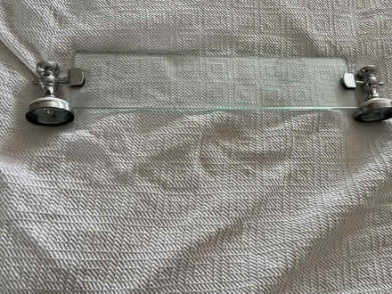 Photo of free Glass bathroom shelf (Rustington, BN16) #1