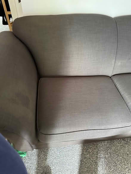 Photo of free Two seater charcoal couch (Royston SG8) #3