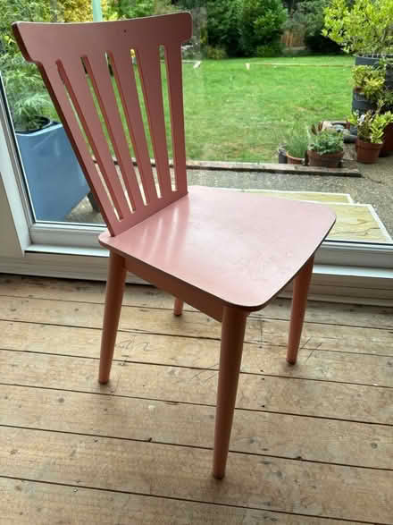 Photo of free Wooden Desk Chair (RG31 6RL) #1