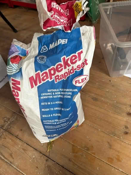 Photo of free Tile Adhesive (Yaxley) #1