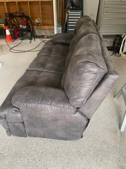 Photo of free 3 person couch with 3 recliners (125 Carlisle Rd, Westford) #4