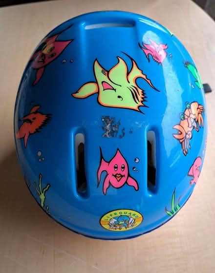 Photo of free Blue kids helmet (OX14 off Colwell Drive) #1