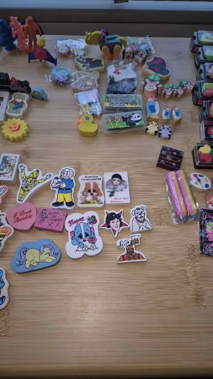 Photo of free Vintage erasers from the 80s (N18 1QD) #2