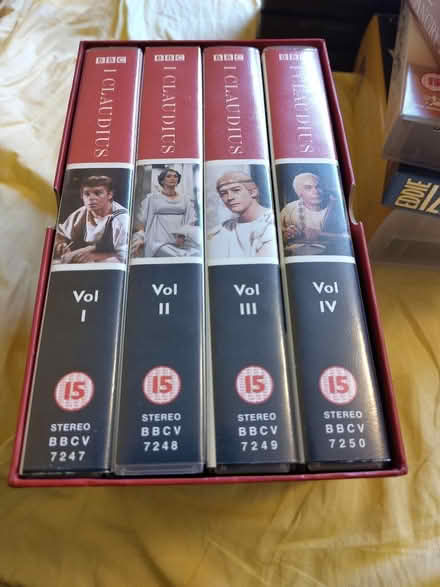 Photo of free I, Claudius complete video box set (Alcester Lanes End B13) #2