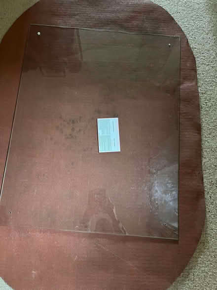 Photo of free Clear toughened glass splashback. Brand new. (Catterlen CA11) #1