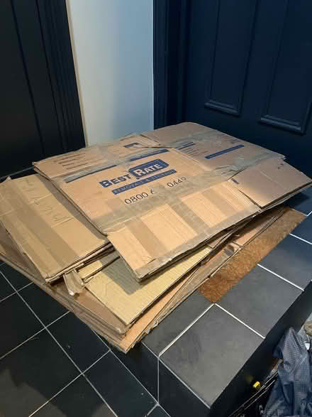 Photo of free 9 Packing cardboard boxes (Berkhamsted) #1