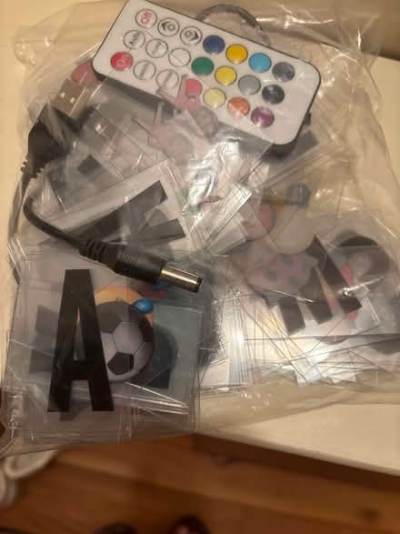 Photo of free Light up box with letters (DN10- mattersey) #2