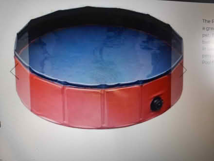 Photo of free Dog paddling pool (Cookhill B49) #3