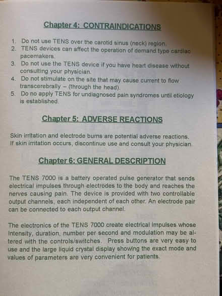 Photo of free TENS 7000 E-stim device (woodacre) #4