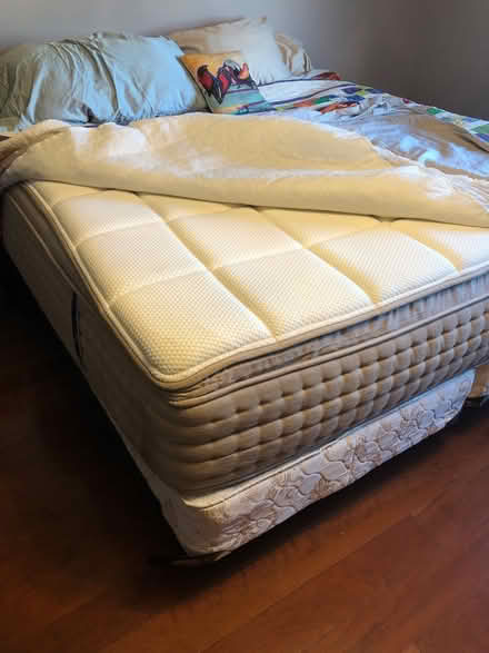Photo of free King mattress/box spring/frame (Wallen Chase/North Fort Wayne) #2