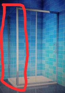 Photo of free Glass side panel for shower 900 x 1850mm (Pokesdown BH5) #1