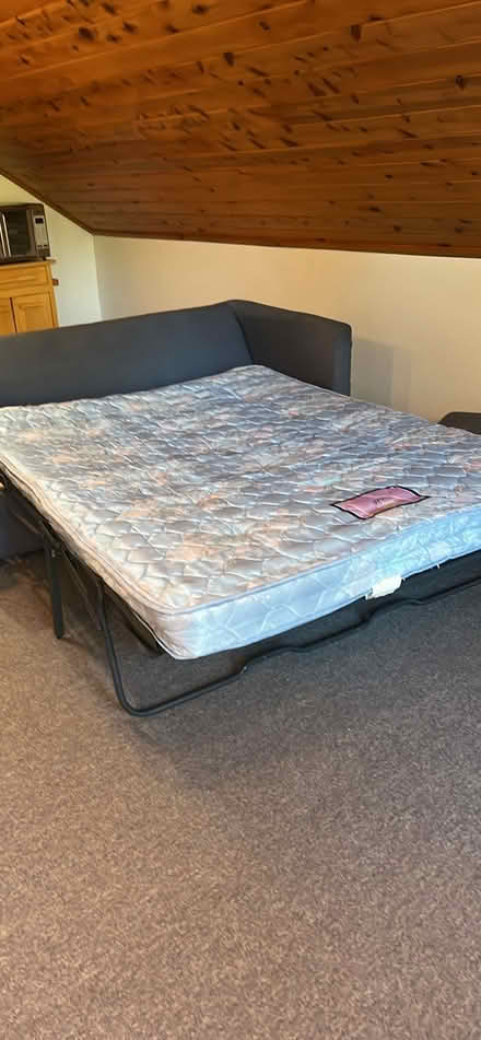 Photo of free Jean blue sofa couch (Tahoe Donner) #3