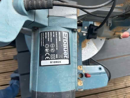 Photo of free Chop saw (Ng9 Beeston) #1