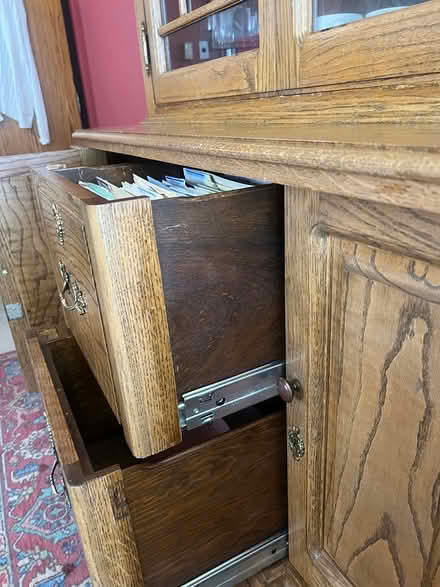 Photo of free Book case with glass doors (Valencia) #3