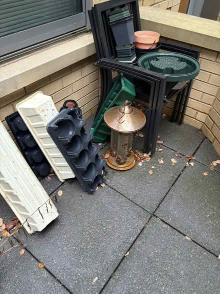 Photo of free Pots/Planters & Plants & Shelf (noma) #2