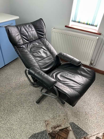 Photo of free Faux leather chair (East Hagbourne, OX11) #2
