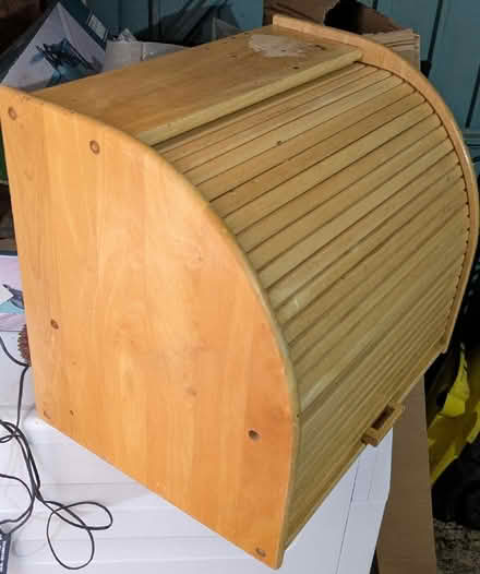 Photo of free Roll top breadbin (Werrington) #1