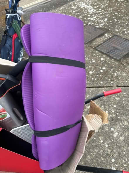 Photo of free Purple Exercise Mat (Hampton TW12) #1