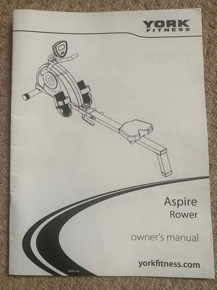 Photo of free York Aspire rowing machine (Starkholmes DE4) #1