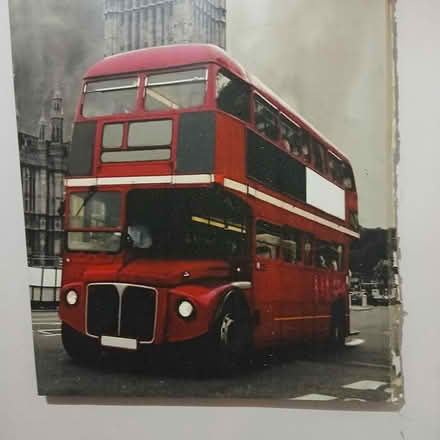 Photo of free A poster of Big Ben and London Bus (Rm1 4sh) #2