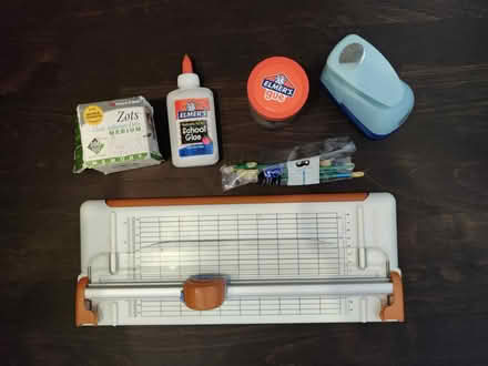 Photo of free Craft Supplies + Papercutter (E3) #2