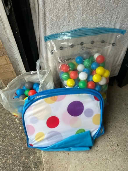 Photo of free Ball pit and two bags of balls (Hampton TW12) #1