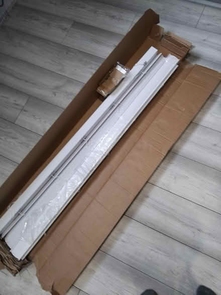 Photo of free White faux wood blind (Wigan WN3) #1