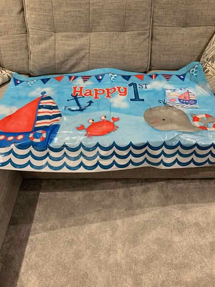 Photo of free 2 1st Birthday table cloths (Emsworth PO10) #1