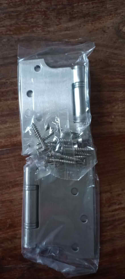 Photo of free Stainless steel hinges x 1 pair (Saint George's CO2) #1