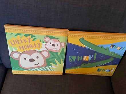 Photo of free Children’s canvas pictures (Thringstone LE67) #1