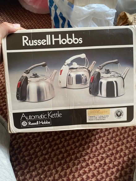 Photo of free Russell Hobbs kettle (Queens Park W9) #1
