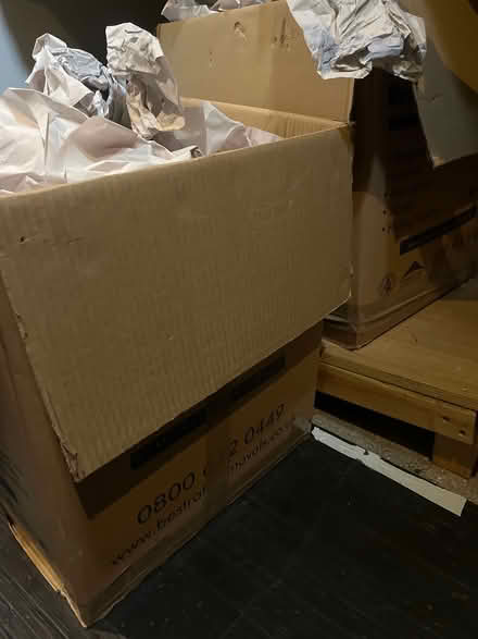 Photo of free 9 Packing cardboard boxes (Berkhamsted) #2