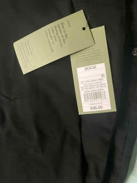 Photo of free Found men’s jeans 36 waist 30 len (Foothill Boulevard Cupertino) #1