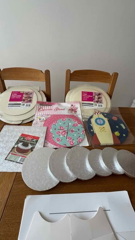 Photo of free Cupcake stands & cake boards (Sheringham, Norfolk NR26) #1