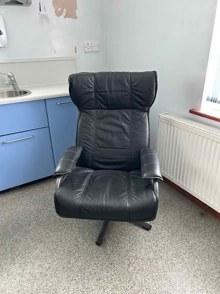 Photo of free Faux leather chair (East Hagbourne, OX11) #1