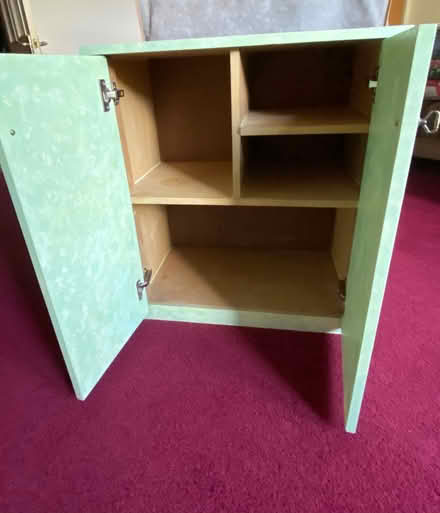 Photo of free Green storage cabinet (Wheatley HX2) #3