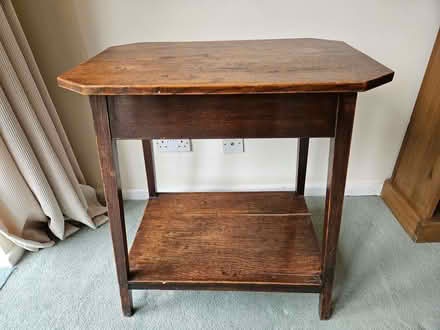 Photo of free 1930s oak side table (Radford Semele CV31) #1