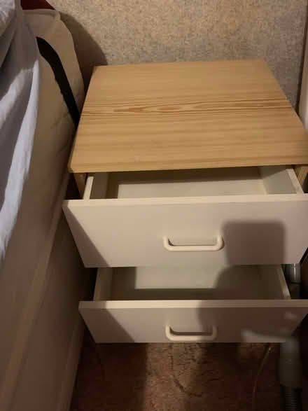 Photo of free 2x 2 drawer bed side cabinets (Upton Park E6) #2