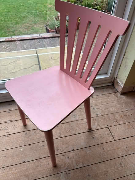 Photo of free Wooden Desk Chair (RG31 6RL) #4