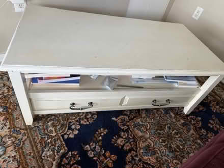 Photo of free White Coffee Table (Vic West 379 Tyee) #1