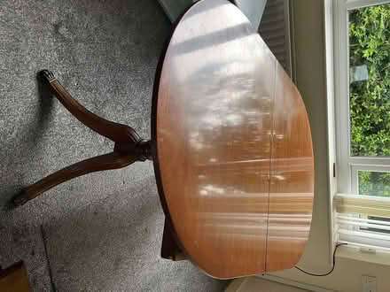 Photo of free Dining table in mahogany, seats six (Brookhouse LA2) #2