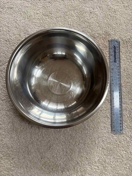Photo of free Large Metal Mixing Bowl (Waterlooville PO7) #1